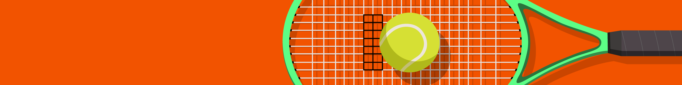 Tennis betting with 10bet. Tennis racket with the 10bet logo branded in the middle using a tennis ball for the number zero.